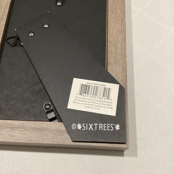 4x6 Light Gray-Brown Wooden Frame Sixtrees - Picture 6 of 8